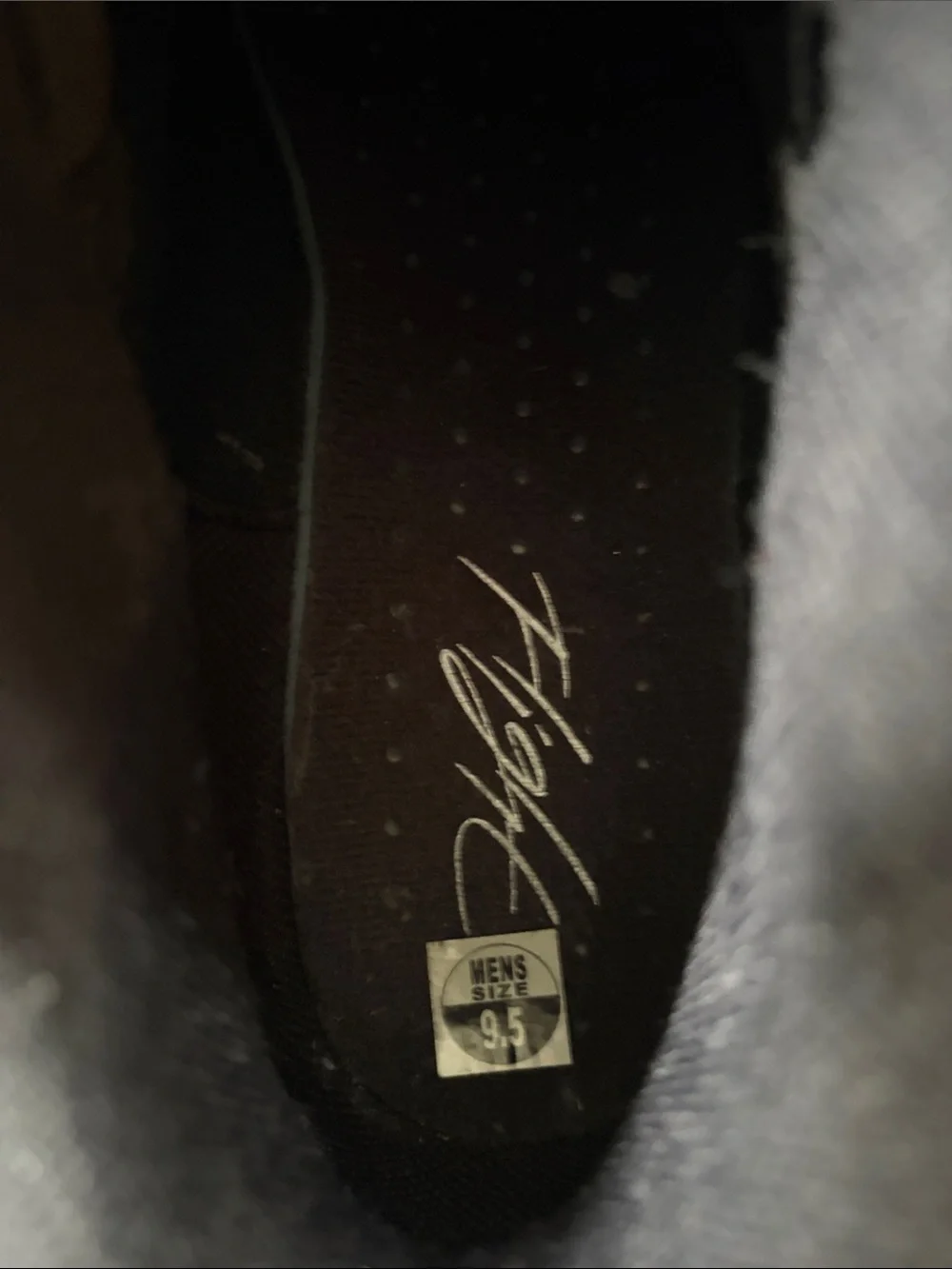 Jordan Black and White High-Top Sneakers